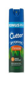 Cutter Backwoods 25% DEET Insect Repellent Aerosol, Repels up to 10 Hours, 7.5 Ounces