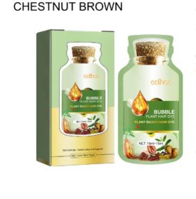 Gentle Plant Lazy Bubble Hairdressing Agent (Option: Brown-2pcs)